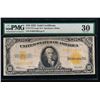 Image 1 : 1922 $10 Gold Certificate PMG 30