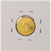 Image 2 : 1908 $2 1/2 Indian Head Quarter Eagle Gold Coin