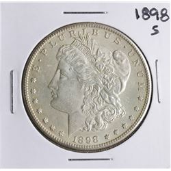 1898-S $1 Morgan Silver Dollar Coin