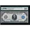 Image 1 : 1914 $10 New York Federal Reserve Note PMG 58EPQ