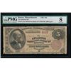 Image 1 : 1882 $5 Atlantic National Bank Note PMG 8