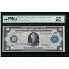 Image 1 : 1914 $10 New York Federal Reserve Note PMG 55