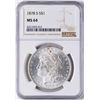 Image 1 : 1878-S $1 Morgan Silver Dollar Coin NGC MS64
