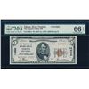 Image 1 : 1929 $5 Elkins National Bank Note PMG 66EPQ