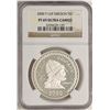 Image 1 : 2000-P $1 Proof Leif Ericson Commemorative Silver Coin NGC PF69 Ultra Cameo