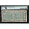 Image 2 : 1864 $10 Confederate States of America Note PMG 58EPQ