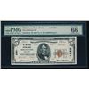 Image 1 : 1929 $5 Millerton National Bank Note PMG 66EPQ