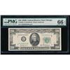 Image 1 : 1950B $20 Chicago Federal Reserve Note PMG 66EPQ