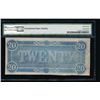 Image 2 : 1864 $20 Confederate States of America Note PMG 63EPQ
