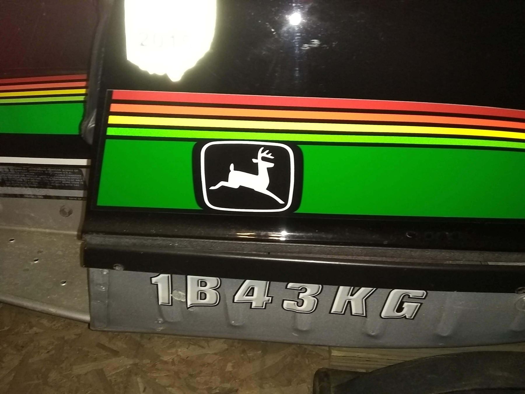 VINTAGE RESTORED JOHN DEERE SNOWMOBILE