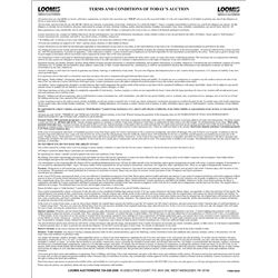 ATTENTION BIDDERS / TERMS AND CONDITIONS