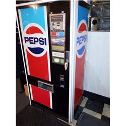 Vintage Pepsi Vending Machine, Runs! Circa 1980s