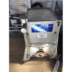 Wheel Mounted, Stainless Steel Filtering Machine, by Criveller Co. Made in Italy