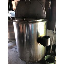 Two Commercial Stainless Cookers/Storage Tanks
