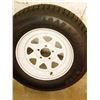 Image 1 : New Load Star K550 Trailer Tire on Rim