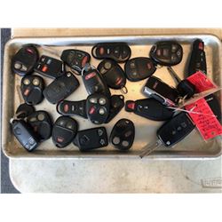 Lot of Asst. Key Fobs