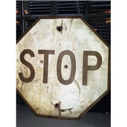 Vintage STOP Sign