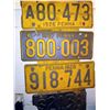 Image 2 : Collection of Antique and Vintage License Plates