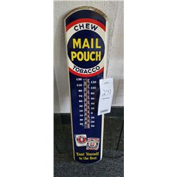 Vintage Mail Pouch Thermometer Sign