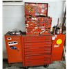 Image 1 : Lockable "Mac Tool" Rollable Tool Box with Side Boxes