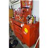 Image 2 : Lockable "Mac Tool" Rollable Tool Box with Side Boxes