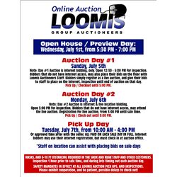 DAY #1 INTERNET BIDDING ONLY!