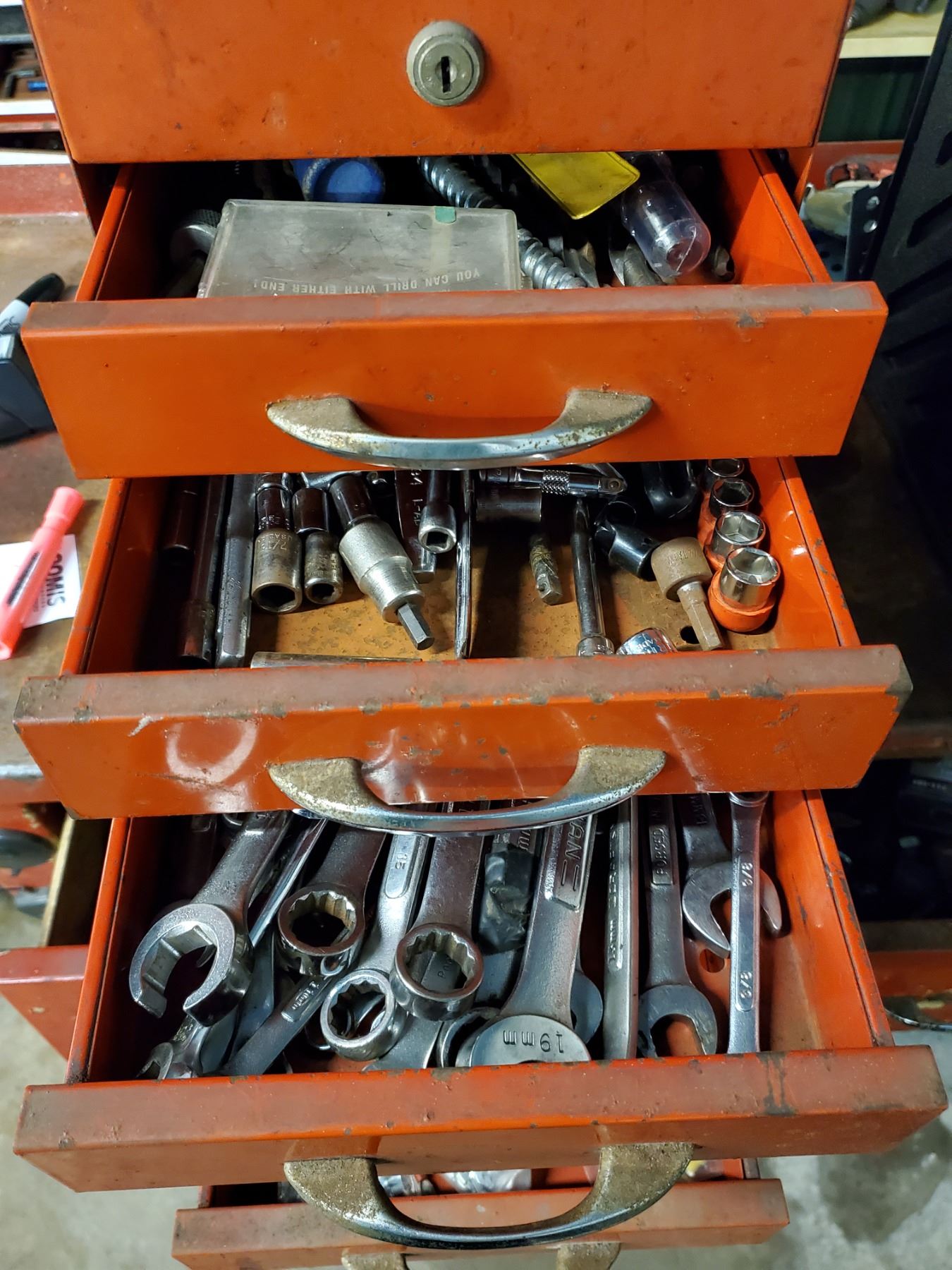 Cornwell Tool Box Full of Tools