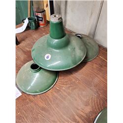 Vintage Lot of Green Shades
