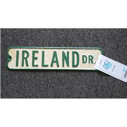 IRELAND DR STREET SIGN
