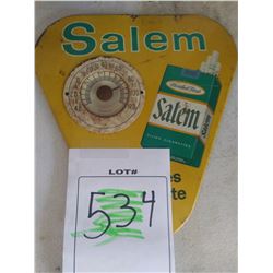 Vintage Salem Cigarettes Thermometer