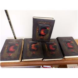 1916 LITTLE JOURNEY ELBERT  HUBBARD) SET OF 5 BOOKS