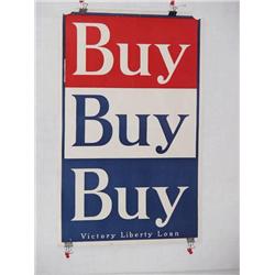  American WWI Poster, "Buy Buy Buy Victory Libert