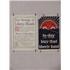Image 1 :  (2) American WWI Posters, "Free Storage of Liber