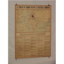  Italian WWI Poster, "Il Tedesco Ha Ordito Innano