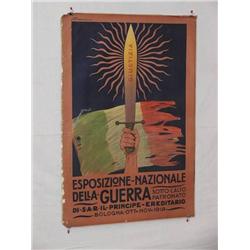  Italian WWI Poster, "Giustizia – Esposizione – N