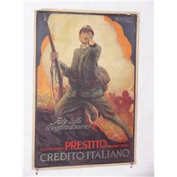  Italian WWI Poster, "Fate Tutti Il Vostro Dovere