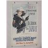 Image 1 :  American WWI Poster, "Gee!  I Wish I Were a Man 