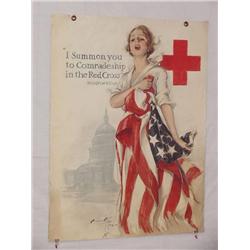  American WWI Poster, "I Summon You to Comradeshi
