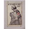 Image 1 :  American WWI Poster, "In the Name of Mercy Give!