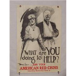  American WWI Poster, "What Are You Doing to Help