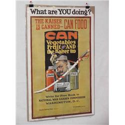  American WWI Poster, "What Are You Doing? – The 