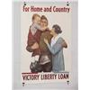 Image 1 :  American WWI Poster, "For Home and Country Victo