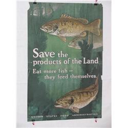  American WWI Poster, "Save the Products of the L