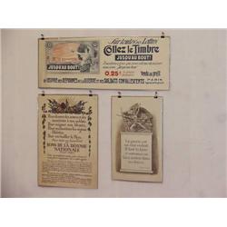  3 French WWI Posters: "Pour Donner Des Armes etc