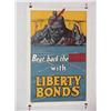 Image 1 :  American WWI Poster, "Beat Back The Hun With Lib
