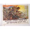 Image 1 :  American WWI Poster, "Nothing Stops These Men Le