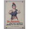 Image 1 :  American WWI Poster, "Be Patriotic – Sign Your C