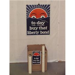  9 American WWI Posters, "To-Day – Buy That Liber