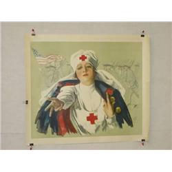  American WWI Poster, Untitled (American Red Cros