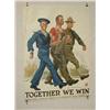 Image 1 :  American WWI Poster, "Together We Win (United St